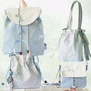 Ethnic Handbag All-match Fairy Style Antiquity Bag Mori Style Shoulder Bag Ancient Style Han Chinese Clothing Bag In Hand National Style Pastoral - MRSLM