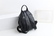 small cowhide leather backpack, view 2 - MRSLM