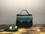 Vintage cowhide messenger bag, view 11 - MRSLM