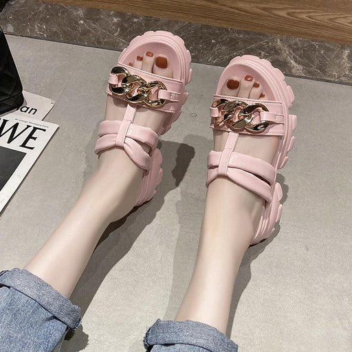 fashion outing platform sandals, view 2 - MRSLM