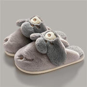 rabbit plush indoor slippers, view 6 - MRSLM
