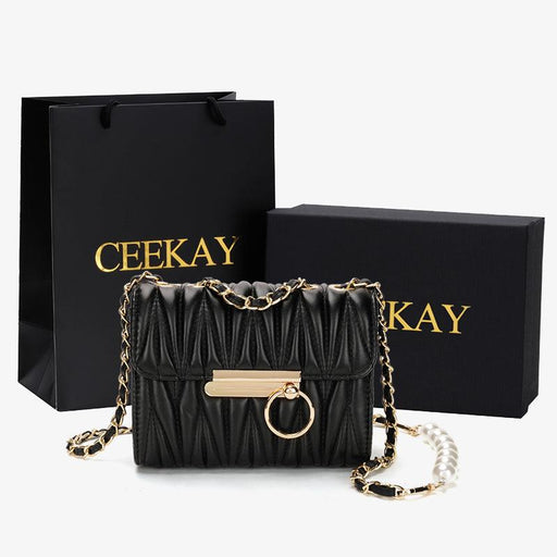 mini pearl chain crossbody bag - MRSLM