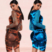 Women's short summer dress, view 5 - MRSLM