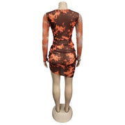 Women's short summer dress, view 6 - MRSLM