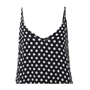 Women's cami dot printed maxi dress, view 12 - MRSLM