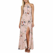 Women's floral printed long dress, view 9 - MRSLM