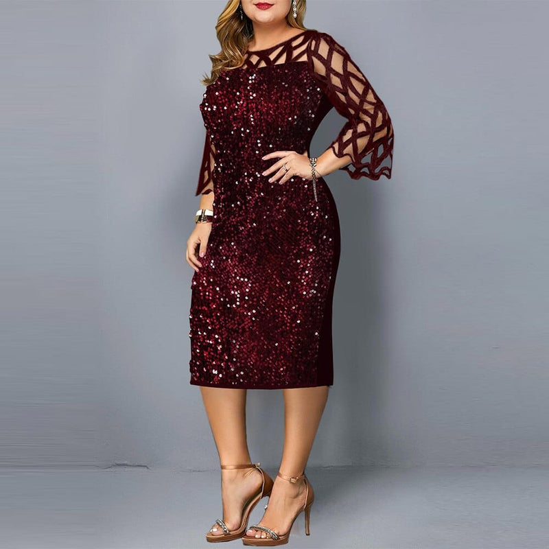 women's summer pencil dress, view 6 - MRSLM