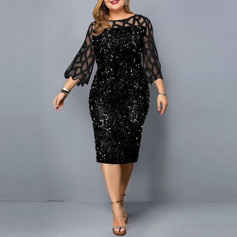 women's summer pencil dress, view 4 - MRSLM