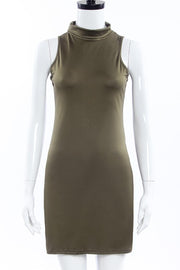 casual summer turtleneck dress, view 6 - MRSLM