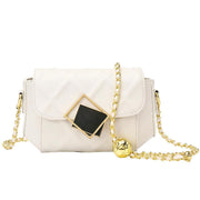 women's two-layer cowhide shoulder bag, view 7 - MRSLM