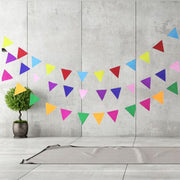 fabric flag garland for party, view 15 - MRSLM