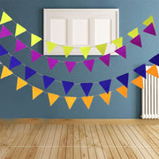 fabric flag garland for party, view 13 - MRSLM