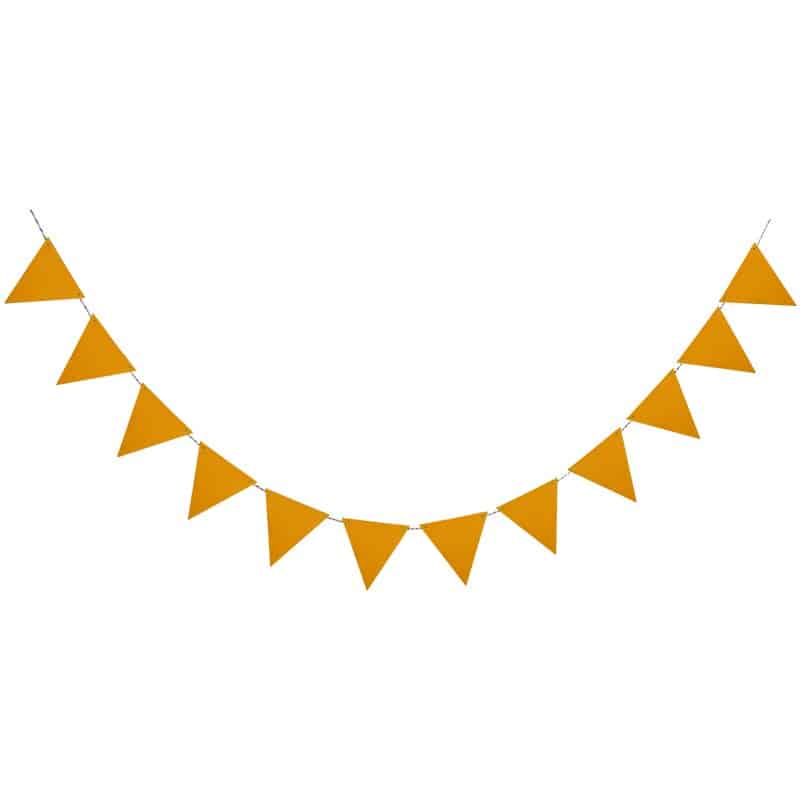 fabric flag garland for party, view 10 - MRSLM