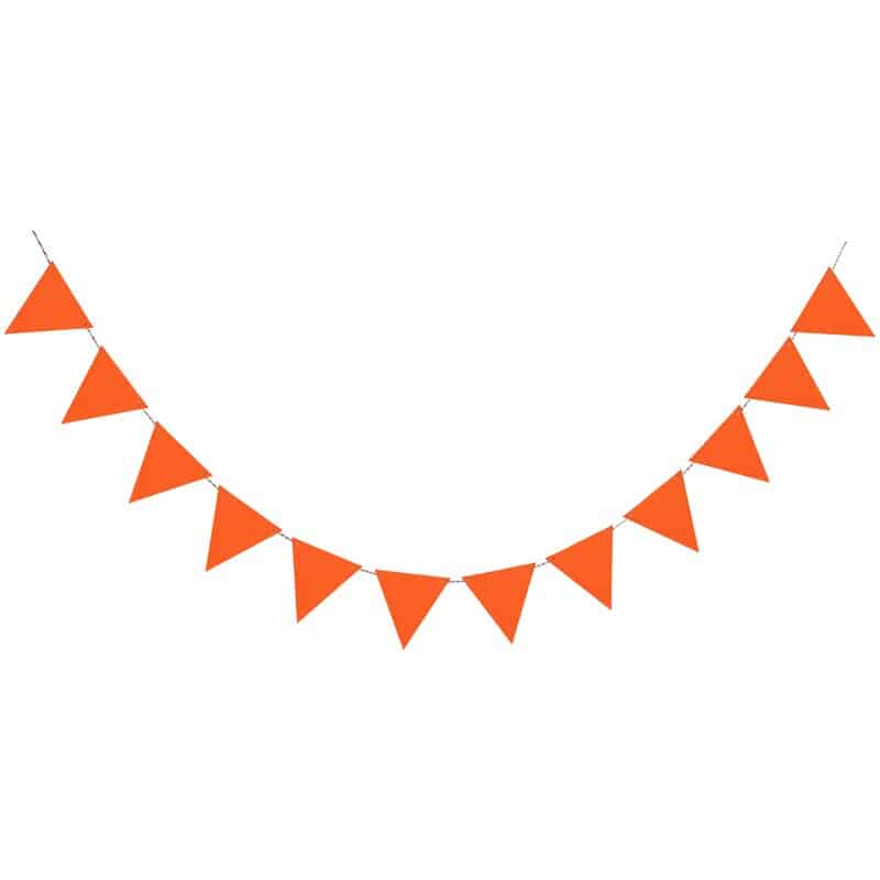fabric flag garland for party, view 11 - MRSLM