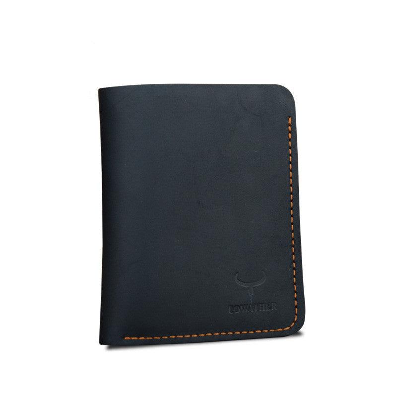 Men's vintage cowhide card case, view 9 - MRSLM