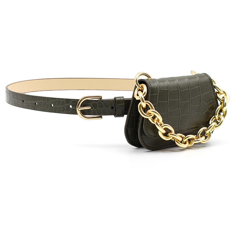 Women's Patterned Belt Waist Bag