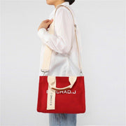 New Women's Large Capacity Summer Portable Canvas Bag - MRSLM