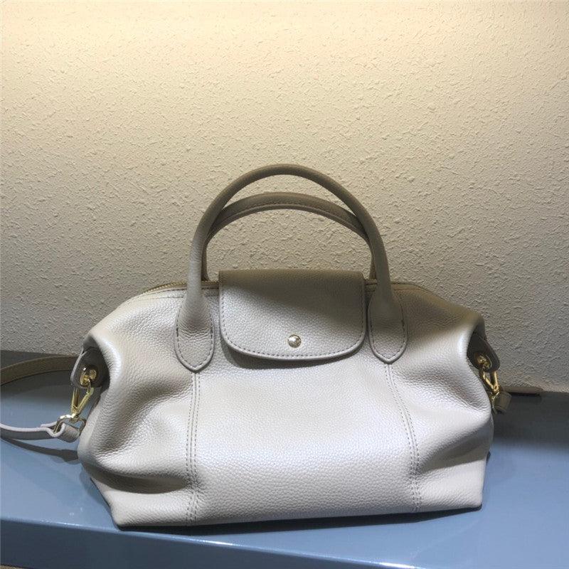 women's cowhide dumpling shoulder bag, view 14 - MRSLM