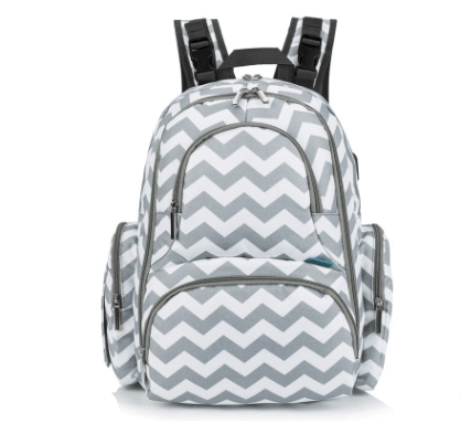 large capacity diaper backpack, view 10 - MRSLM