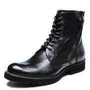 British style retro combat boots, view 6 - MRSLM