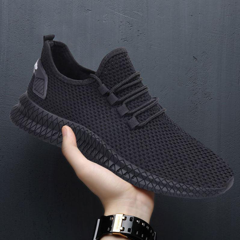 Men's knit mesh casual shoes, view 3 - MRSLM
