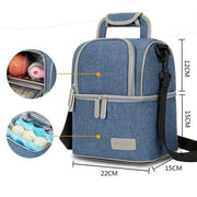 double layer breast pump bag, view 5 - MRSLM