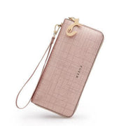 Women's long zipper clutch wallet, view 7 - MRSLM
