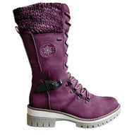 women's wedge heel plush-lined boots, view 7 - MRSLM