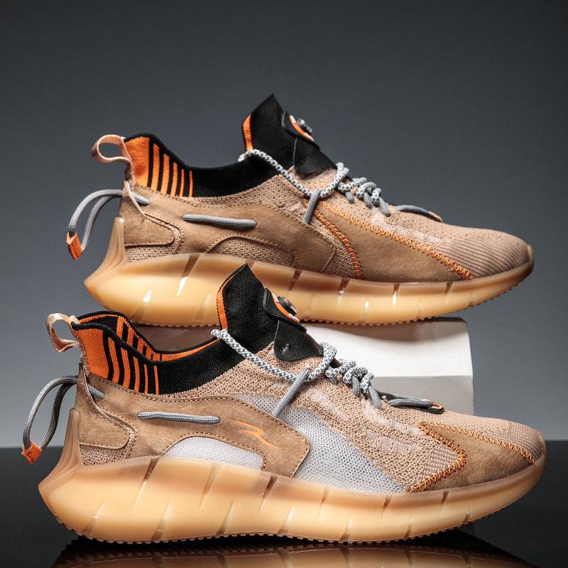 Men's knit lightweight sneakers, view 7 - MRSLM