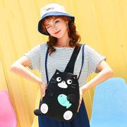 cartoon canvas chest bag - MRSLM