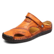 men's casual cowhide sandals, view 7 - MRSLM