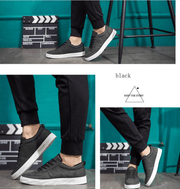Men's plush-lined low-top sports shoes, view 9 - MRSLM