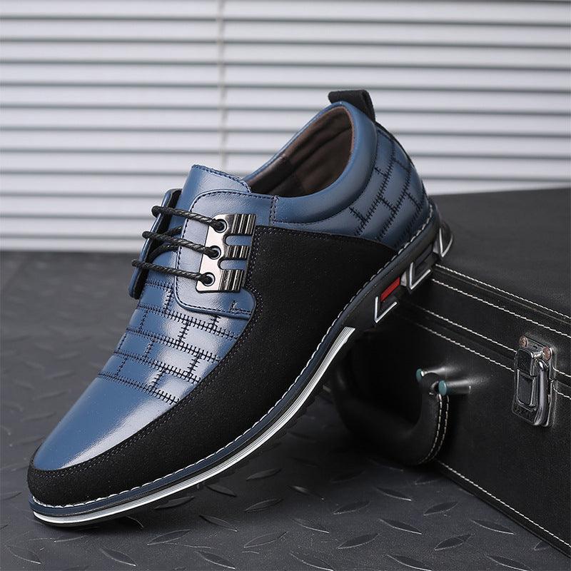Lace-up British men's leather shoes, view 8 - MRSLM