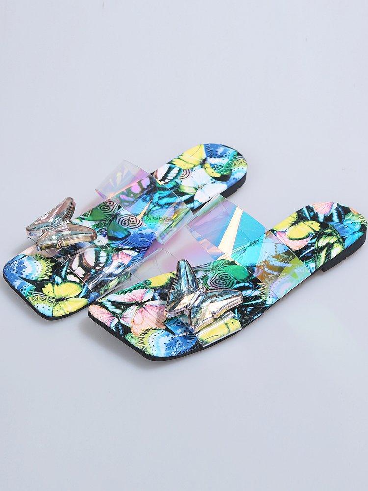 Women's serpentine flat sandals - MRSLM