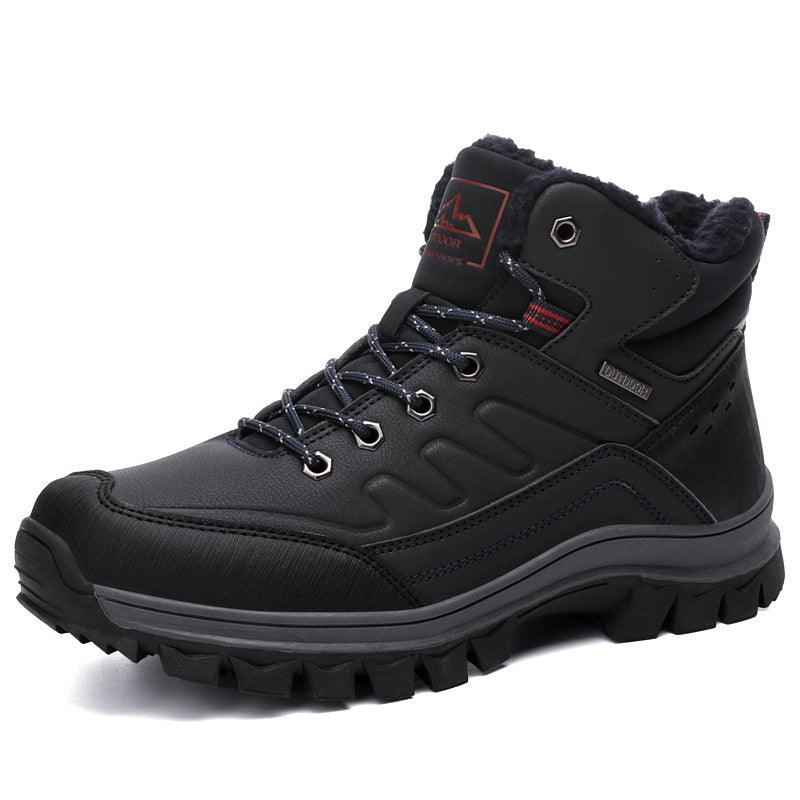 Men's plush snow boots, view 5 - MRSLM
