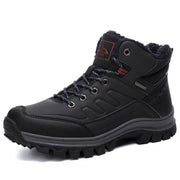 Men's plush snow boots, view 9 - MRSLM
