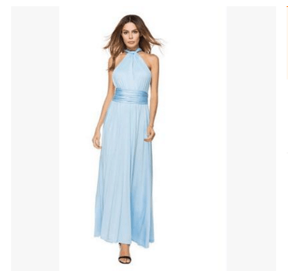Women Bandage Convertible Boho Maxi Dress - MRSLM