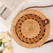 small round rattan bag, view 7 - MRSLM