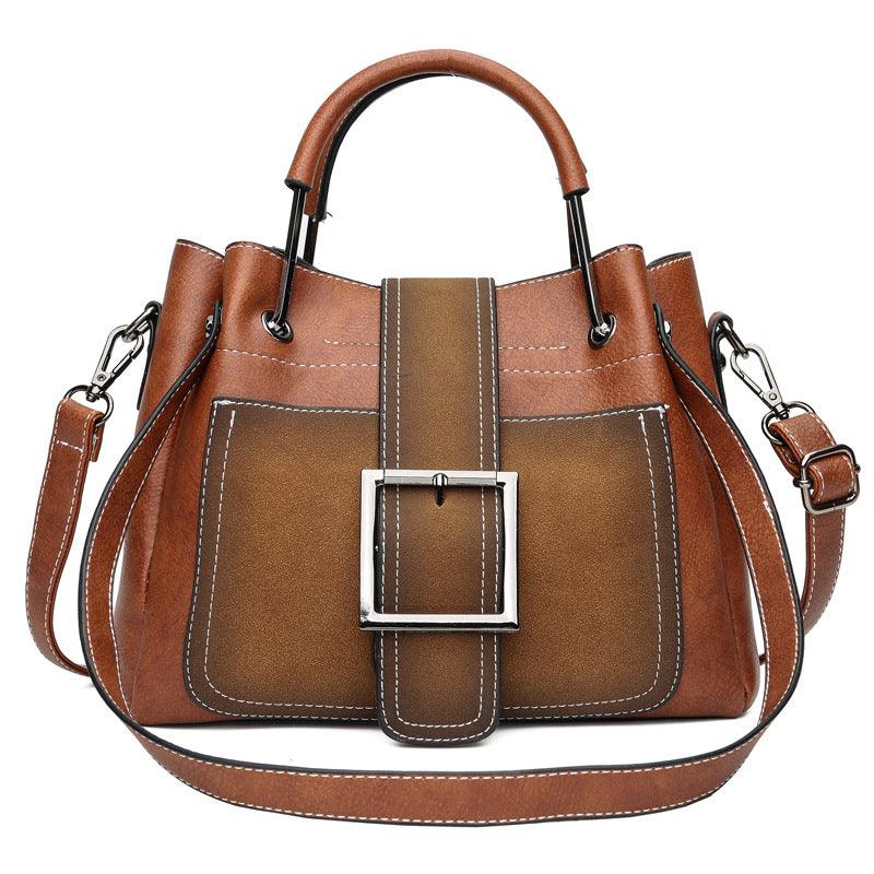 women's soft PU leather handbag, view 12 - MRSLM