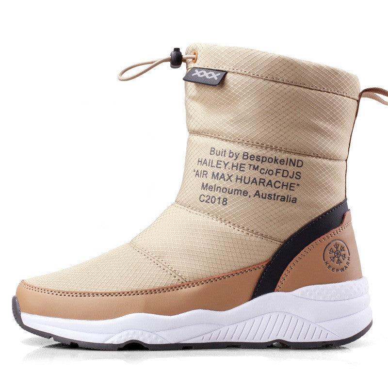 thick ladies snow boots, view 3 - MRSLM