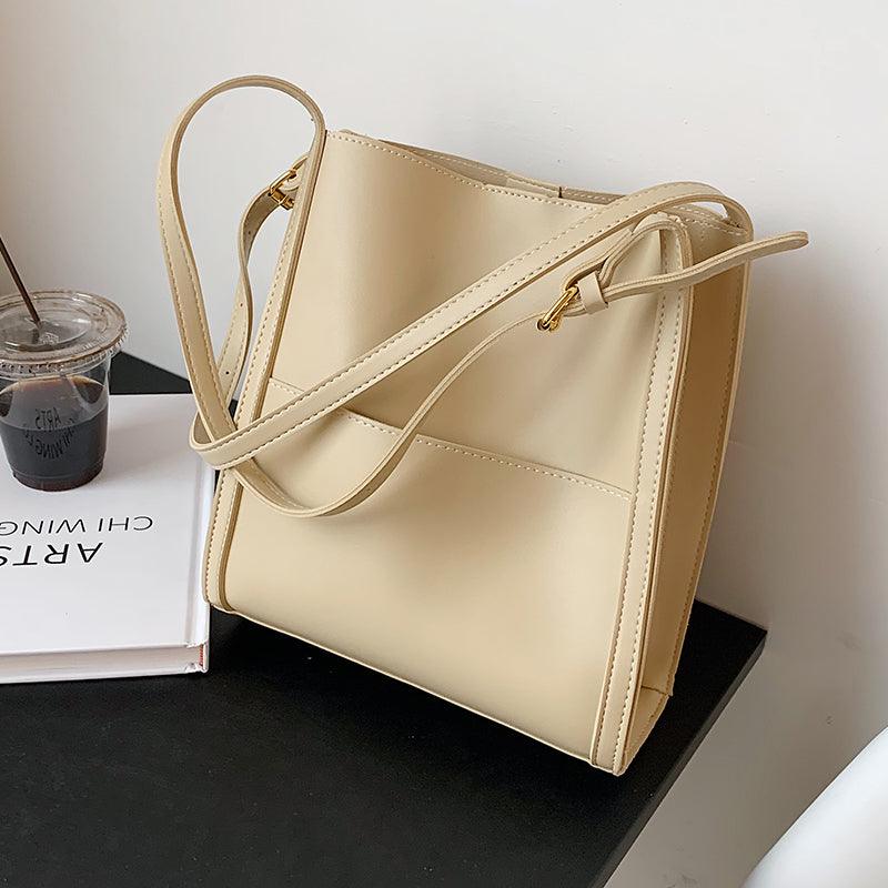 retro PU shoulder bag, view 7 - MRSLM