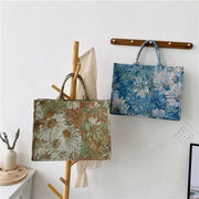 large frosted PVC shopping bag, view 4 - MRSLM