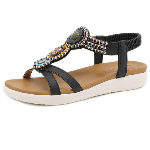 clip-on elastic one-strap sandals, view 2 - MRSLM