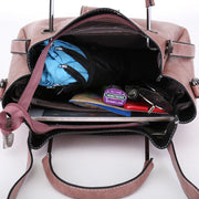 women's soft PU leather handbag, view 2 - MRSLM