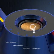 magnetic levitation Bluetooth speaker, view 3 - MRSLM