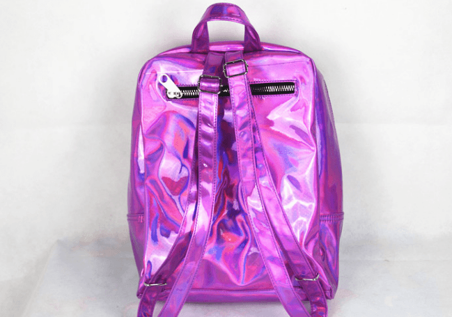 holographic laser shoulder backpack, view 8 - MRSLM