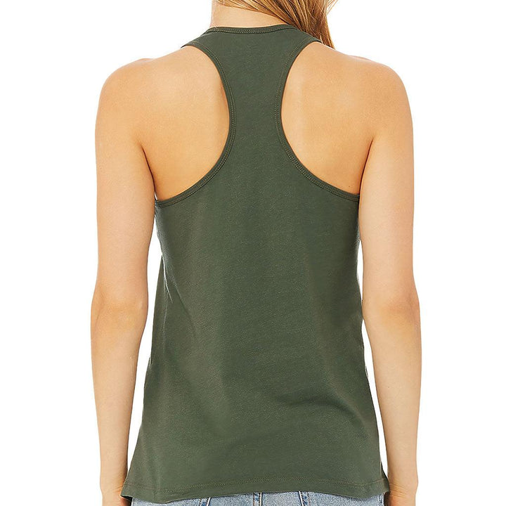 Let Your Heart Guide You Women's Racerback Tank - Love Couple Tank Top - Colorful Workout Tank - MRSLM