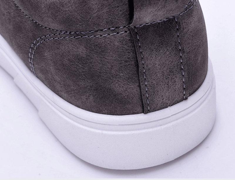 Men's plush-lined low-top sports shoes, view 8 - MRSLM