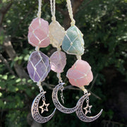 Raw gem stone pendant - MRSLM