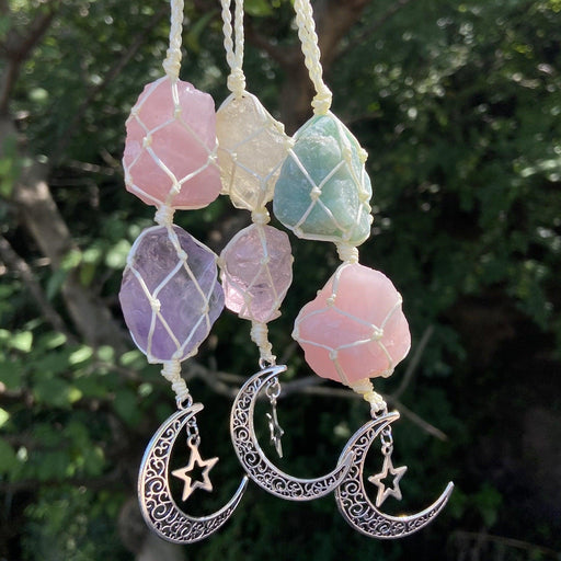 Raw gem stone pendant - MRSLM